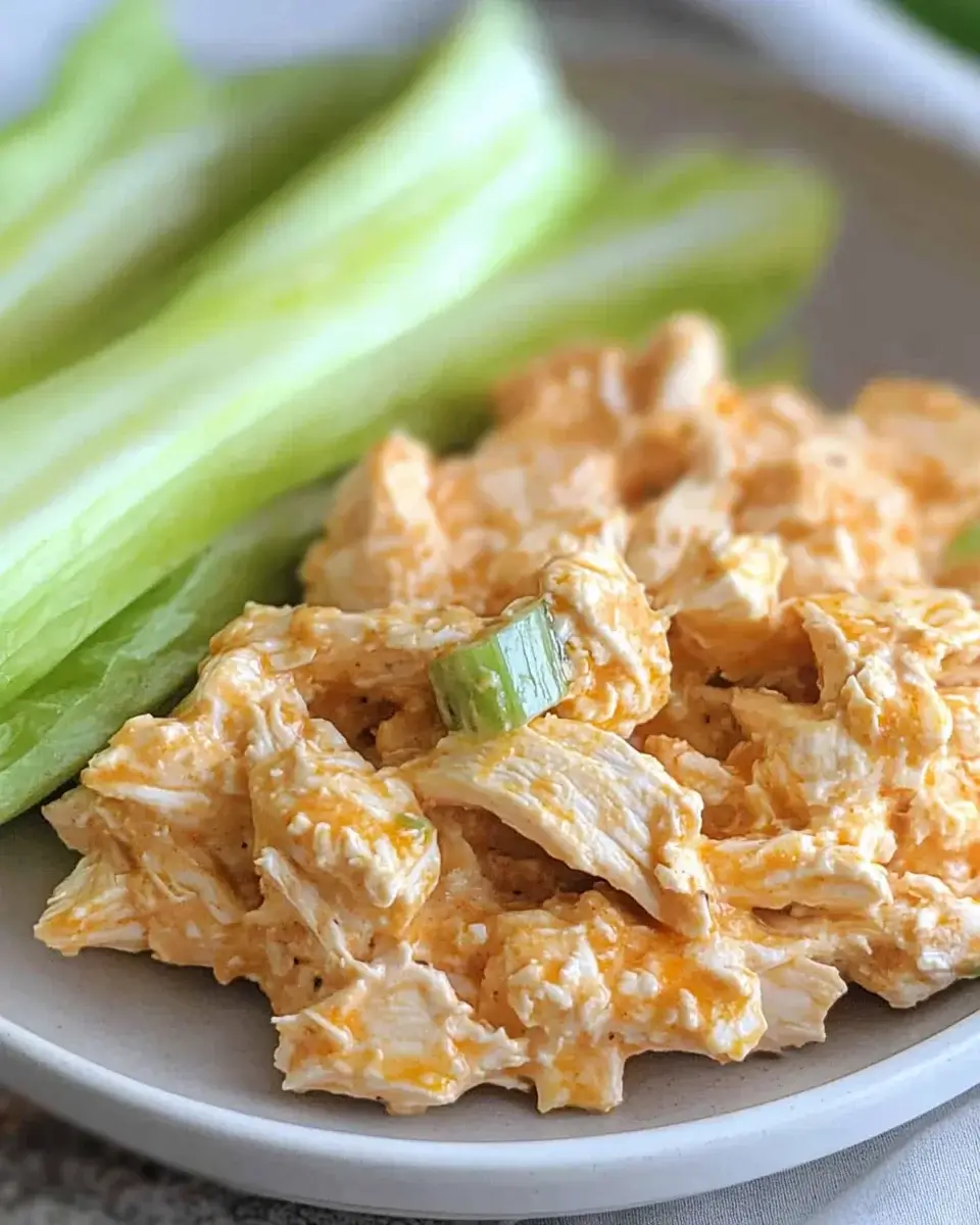 Buffalo Chicken Salad is a must-try recipe today!