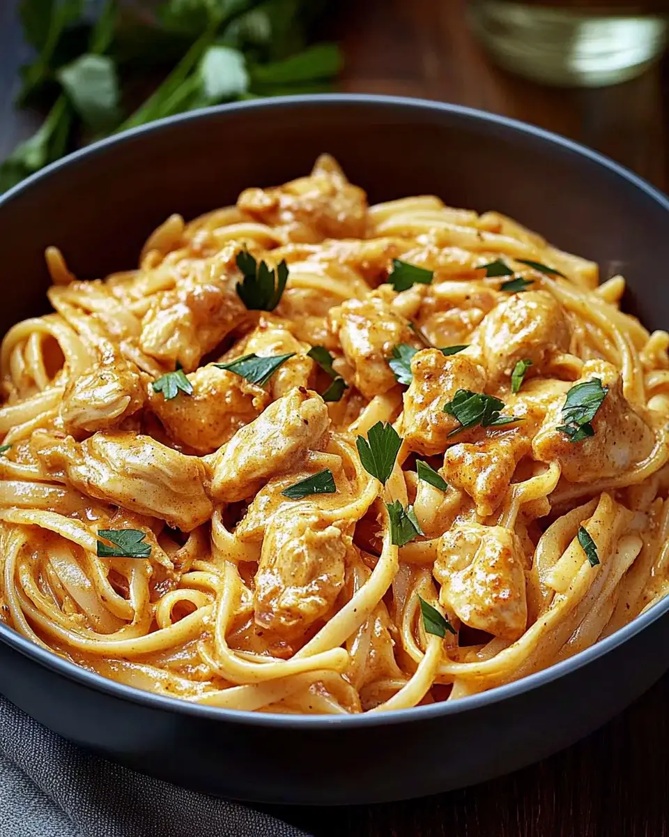 Cowboy Butter Chicken Linguine is a must-try recipe!