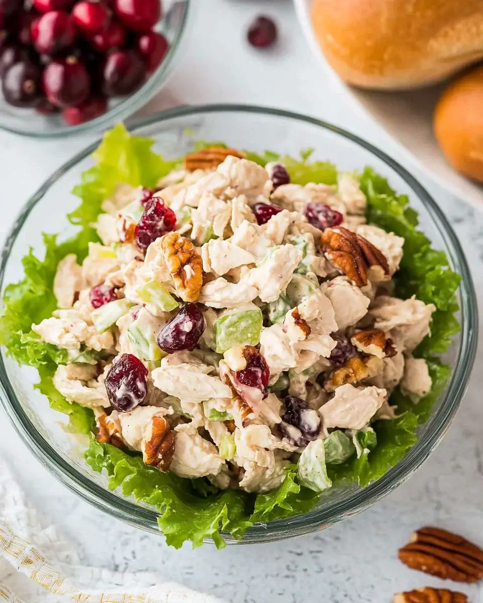 Cranberry Pecan Chicken Salad is a must-try recipe!