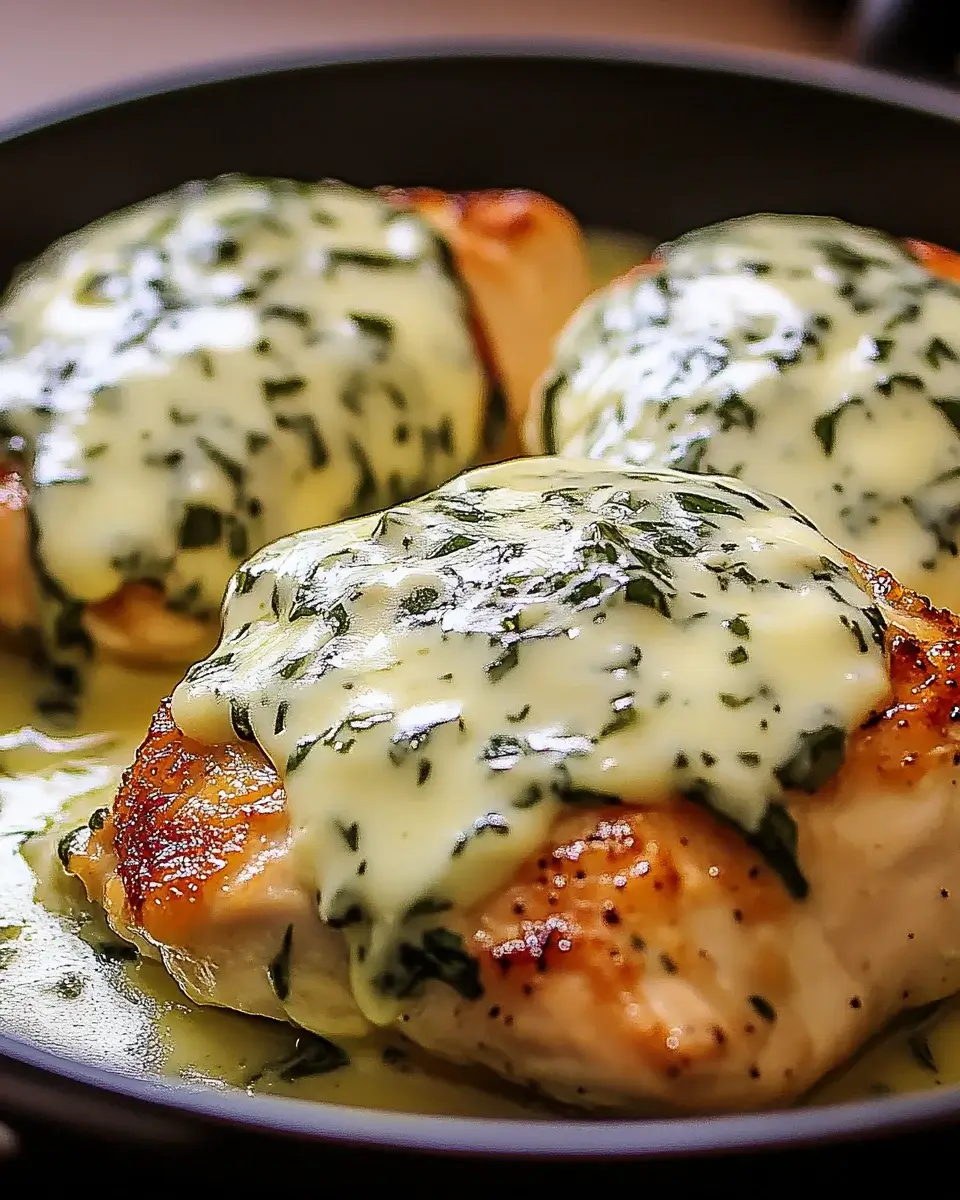 Creamy Basil Mozzarella Chicken is a must-try dish!