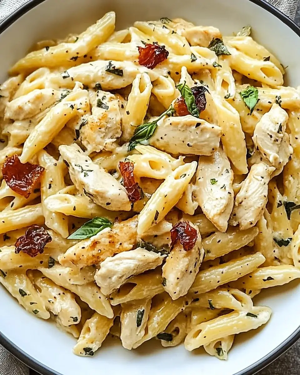 Marry Me Chicken Pasta is the perfect romantic dish!