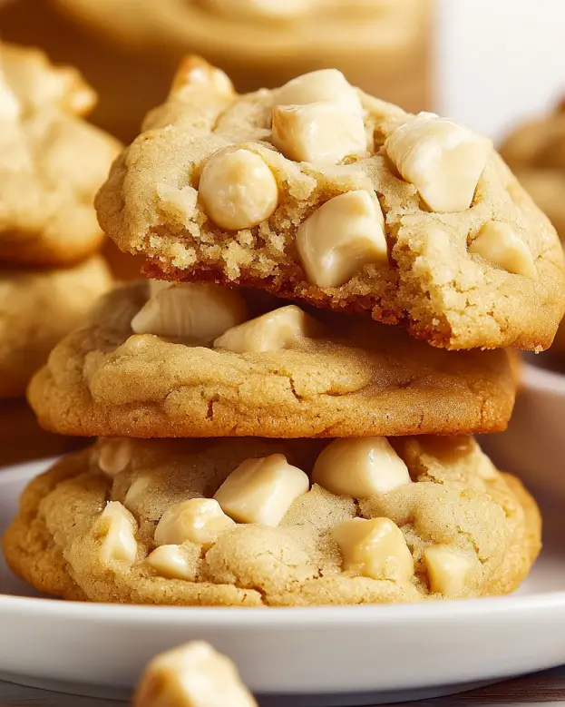 White Chocolate Macadamia Nut Cookies Recipe delights all!