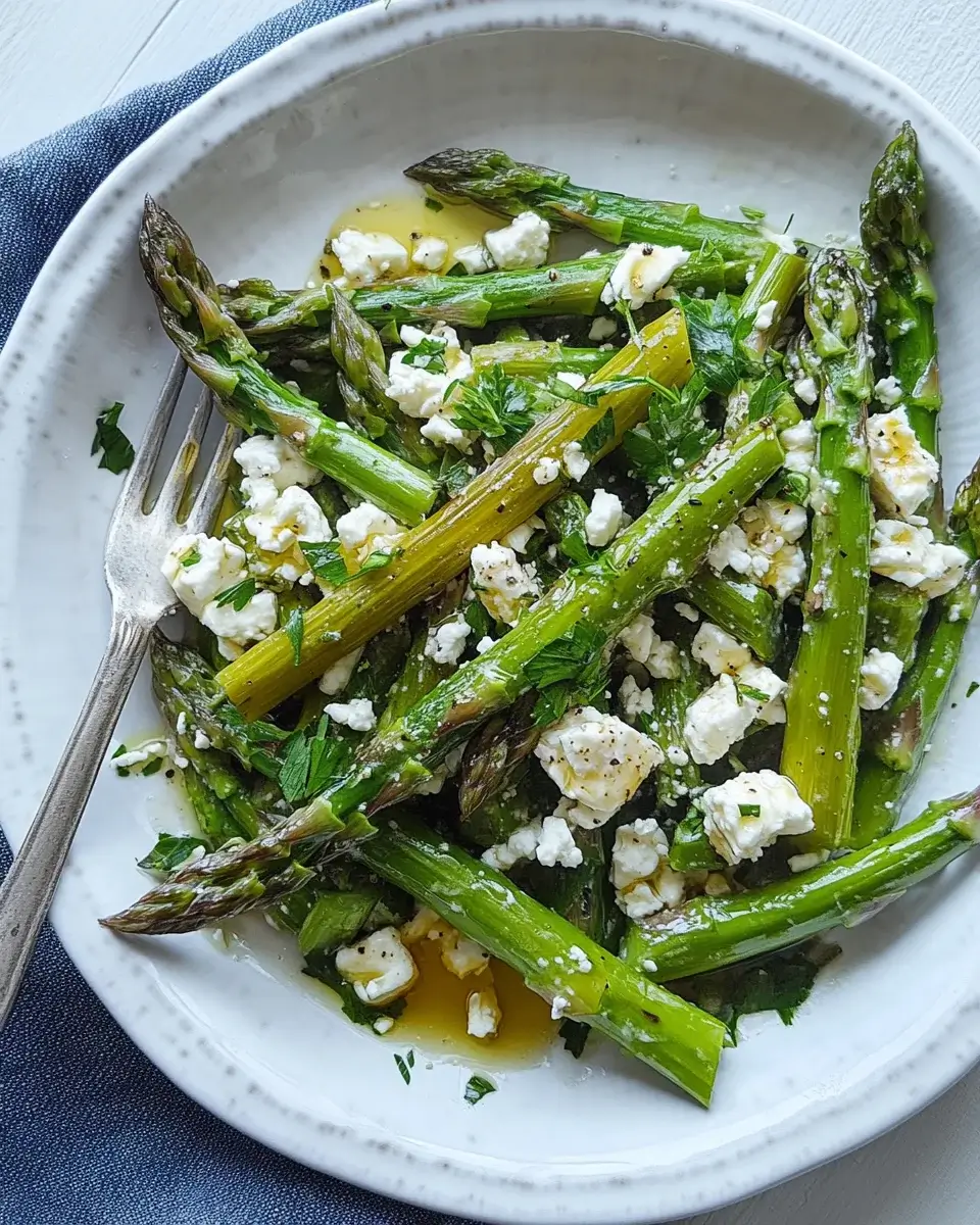 Asparagus and Feta Salad: A Quick, Flavorful Delight!