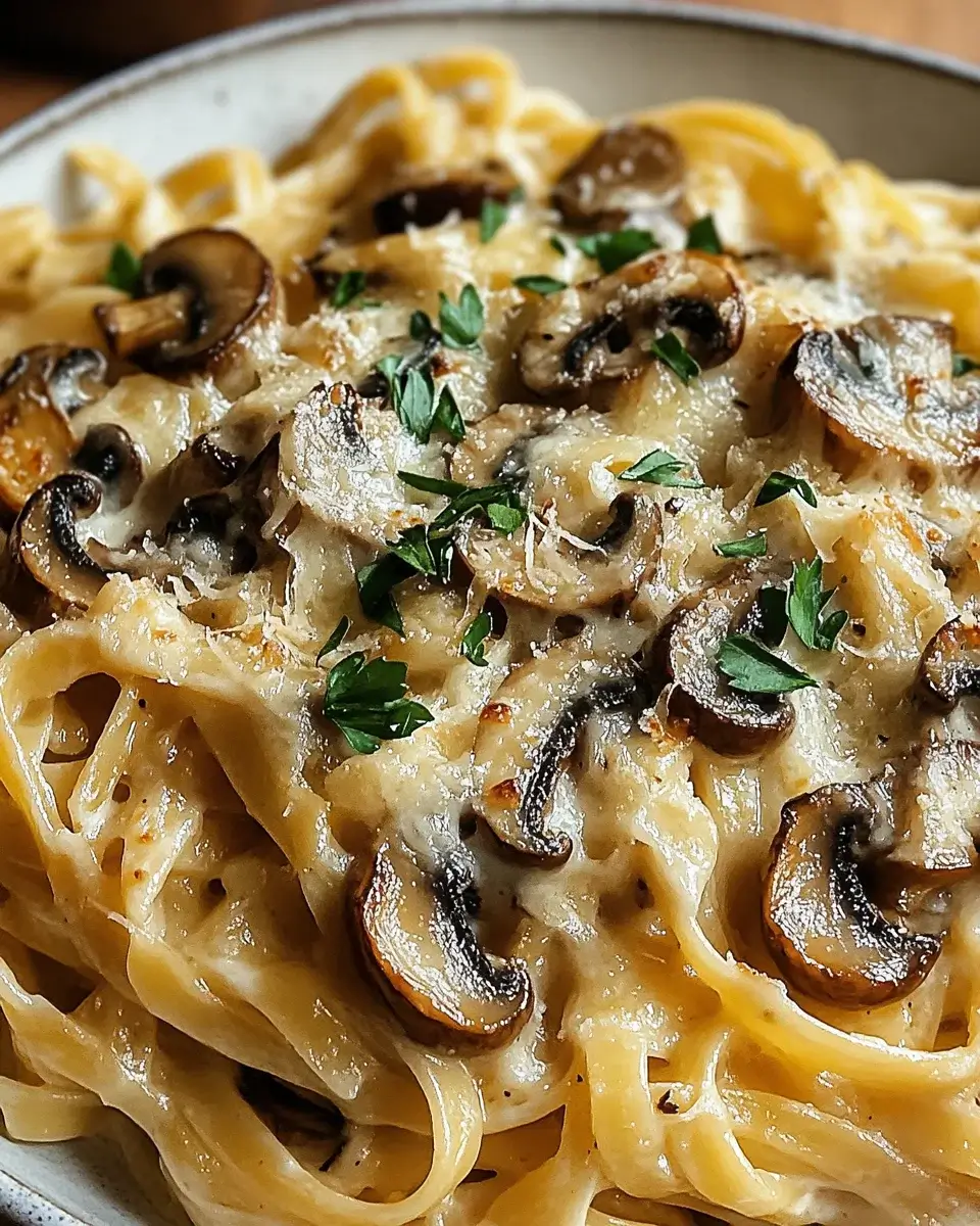 Caramelized Leek and Mushroom Gruyere Pasta delights!