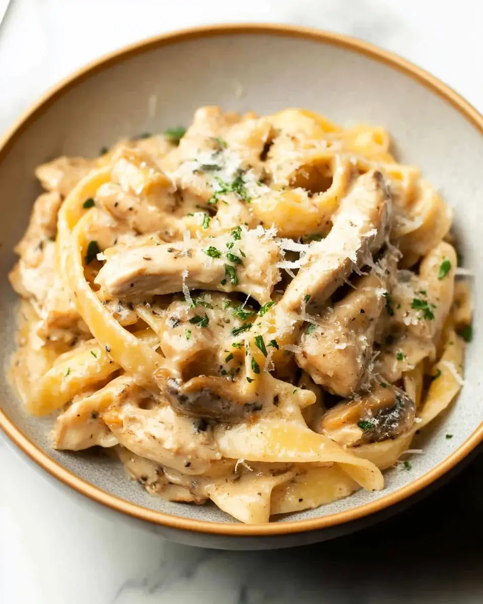 Creamy Chicken Marsala Pasta: A Delightful Recipe You’ll Love