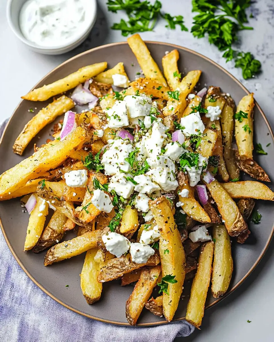 Crispy Greek-Style Fries: A Must-Try Delicious Recipe!