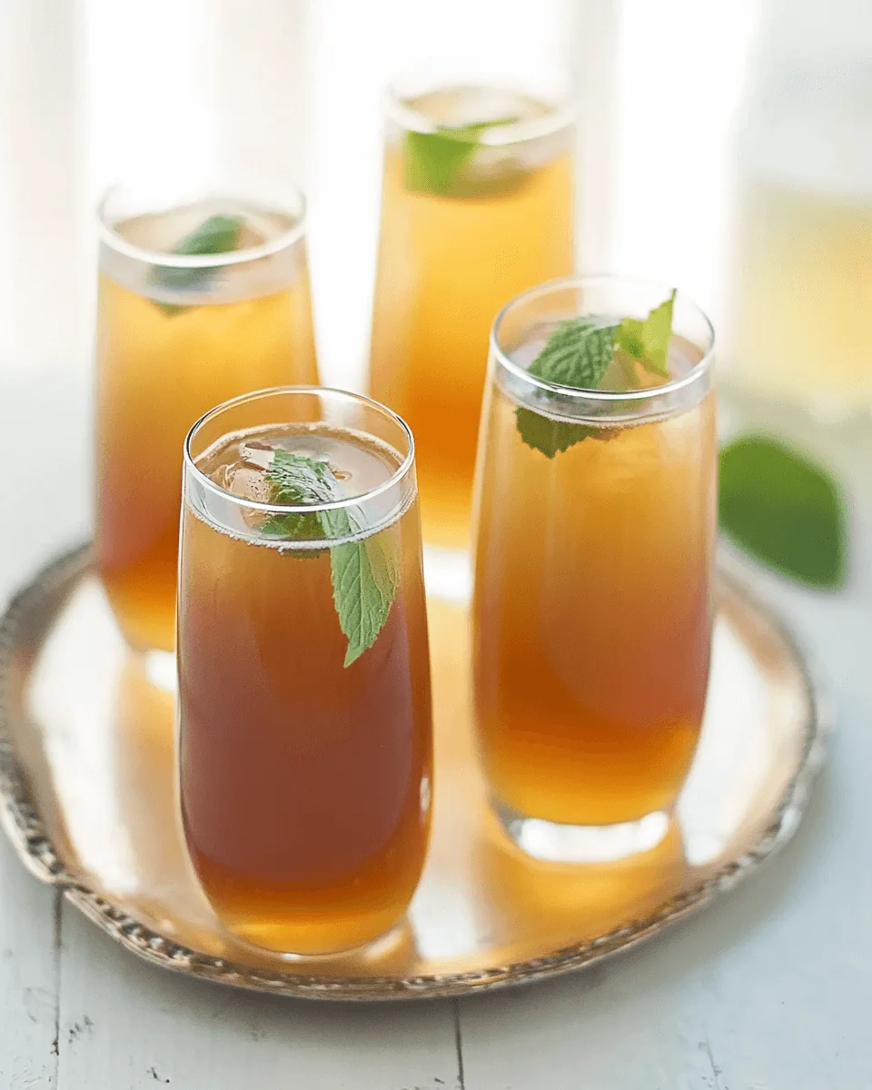 Earl Grey Ginger Spritzer: Refreshing Drink Recipe!