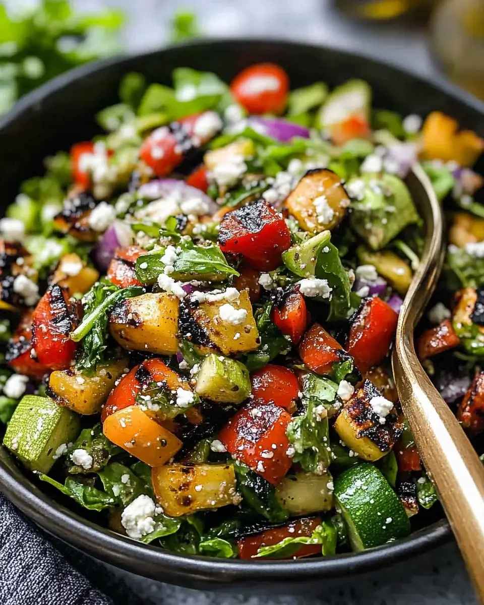 Grilled Vegetable Salad with Lemon Vinaigrette: Try This Fresh Twist!
