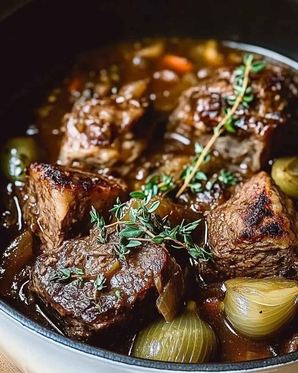 Hearty Belgian-Style Slow-Cooked Beef Stew Recipe Awaits!