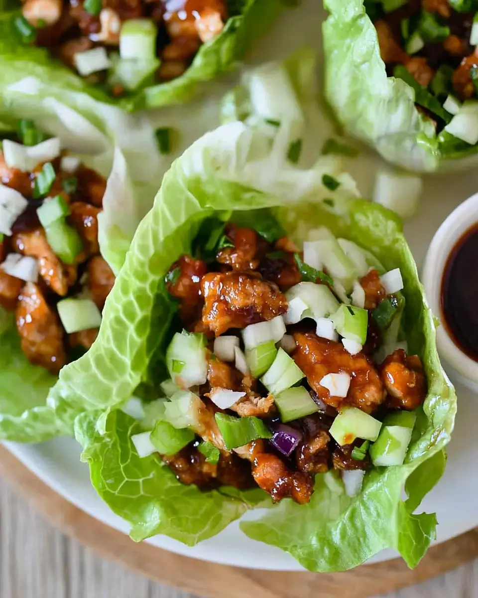 Hot Honey Chicken Lettuce Wraps: A Flavorful Delight Awaits!