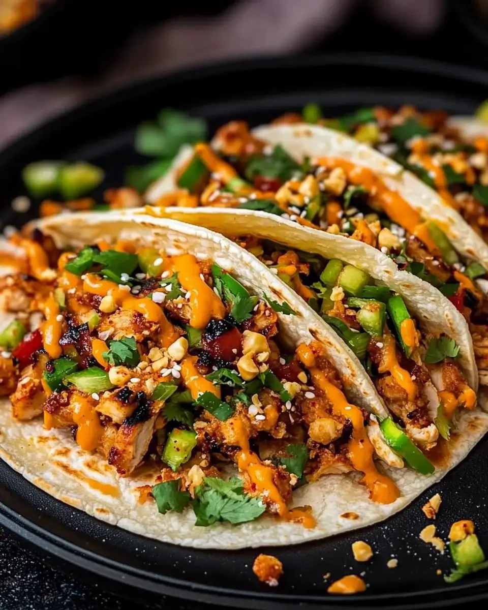 Korean BBQ Chicken Tacos: A Flavorful Recipe Guide