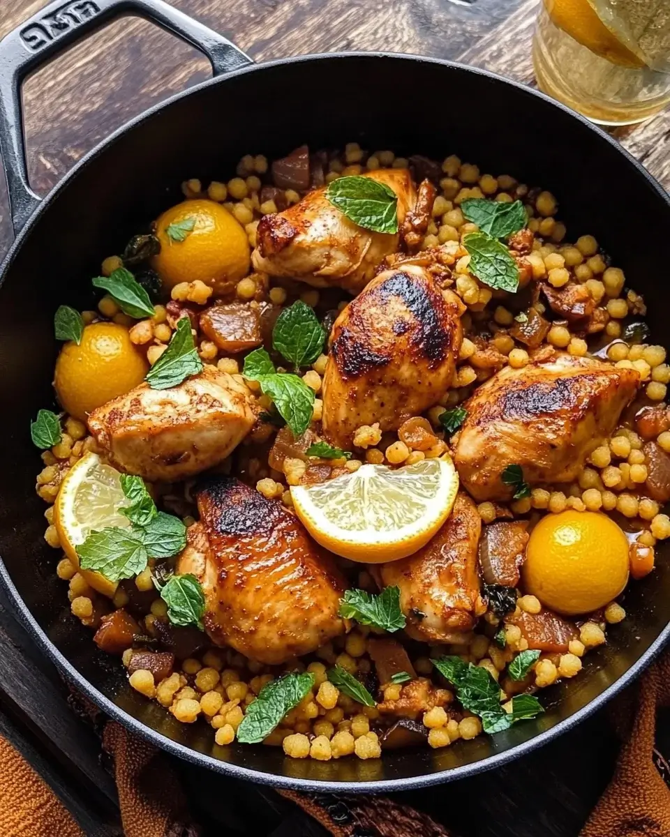 Moroccan Spiced Chicken and Couscous Skillet Recipe Awaits!