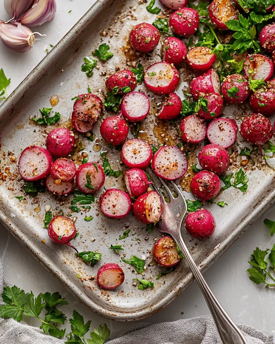 Roasted Radishes with Garlic and Herbs: A Simple Delight
