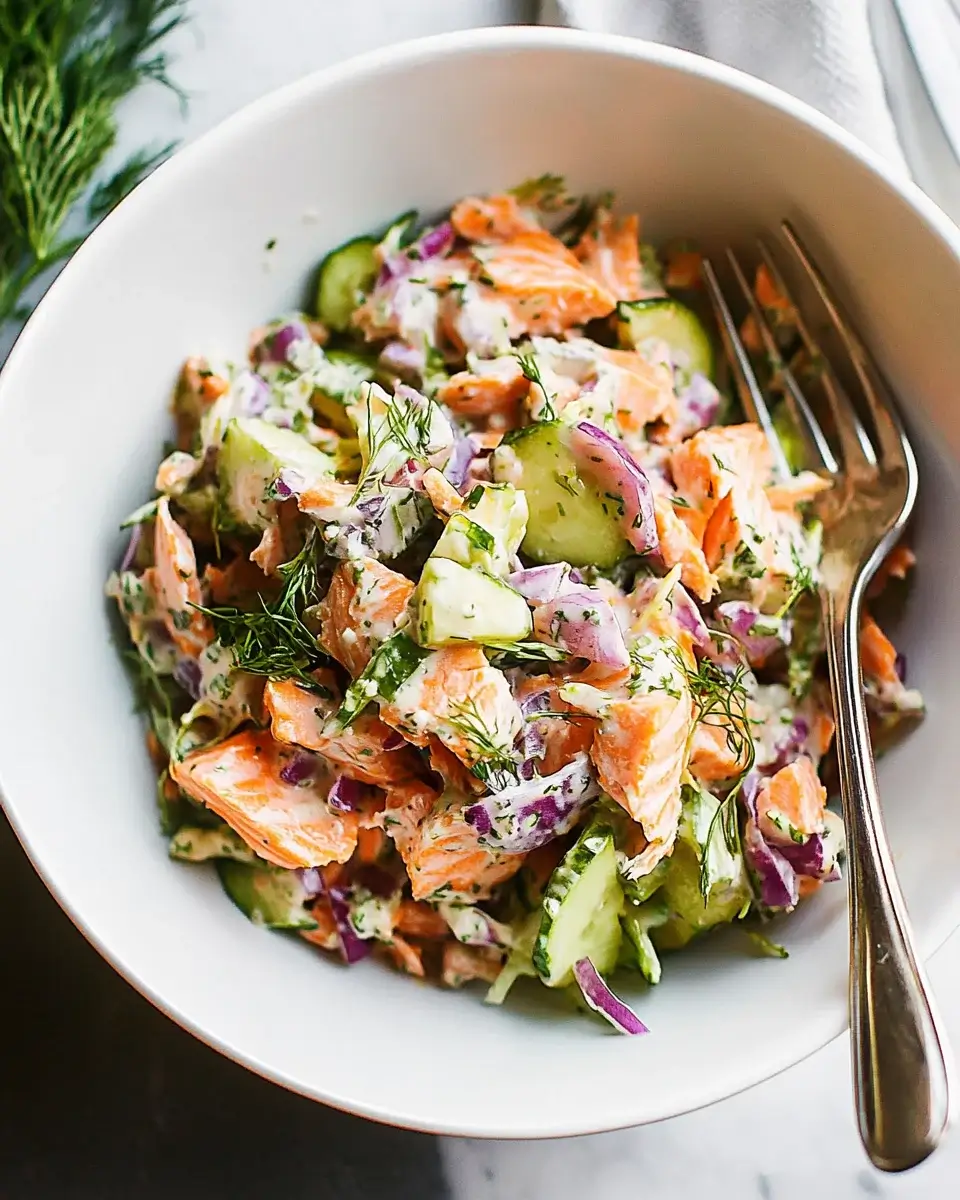 Savory Salmon Salad: Discover a Delicious Healthy Twist!