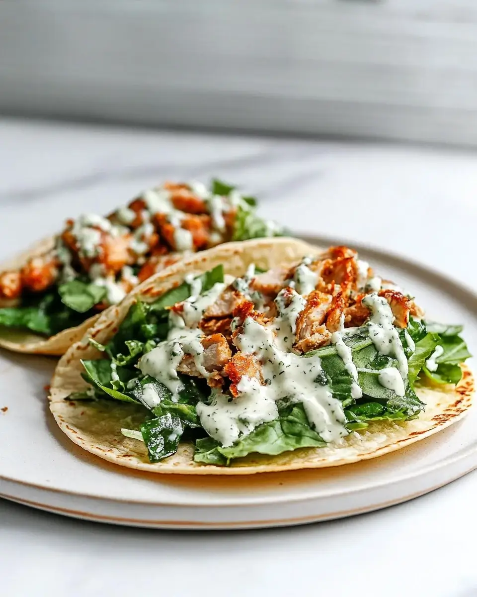 Smash Chicken Caesar Tacos: A Delicious Twist on Dinner!