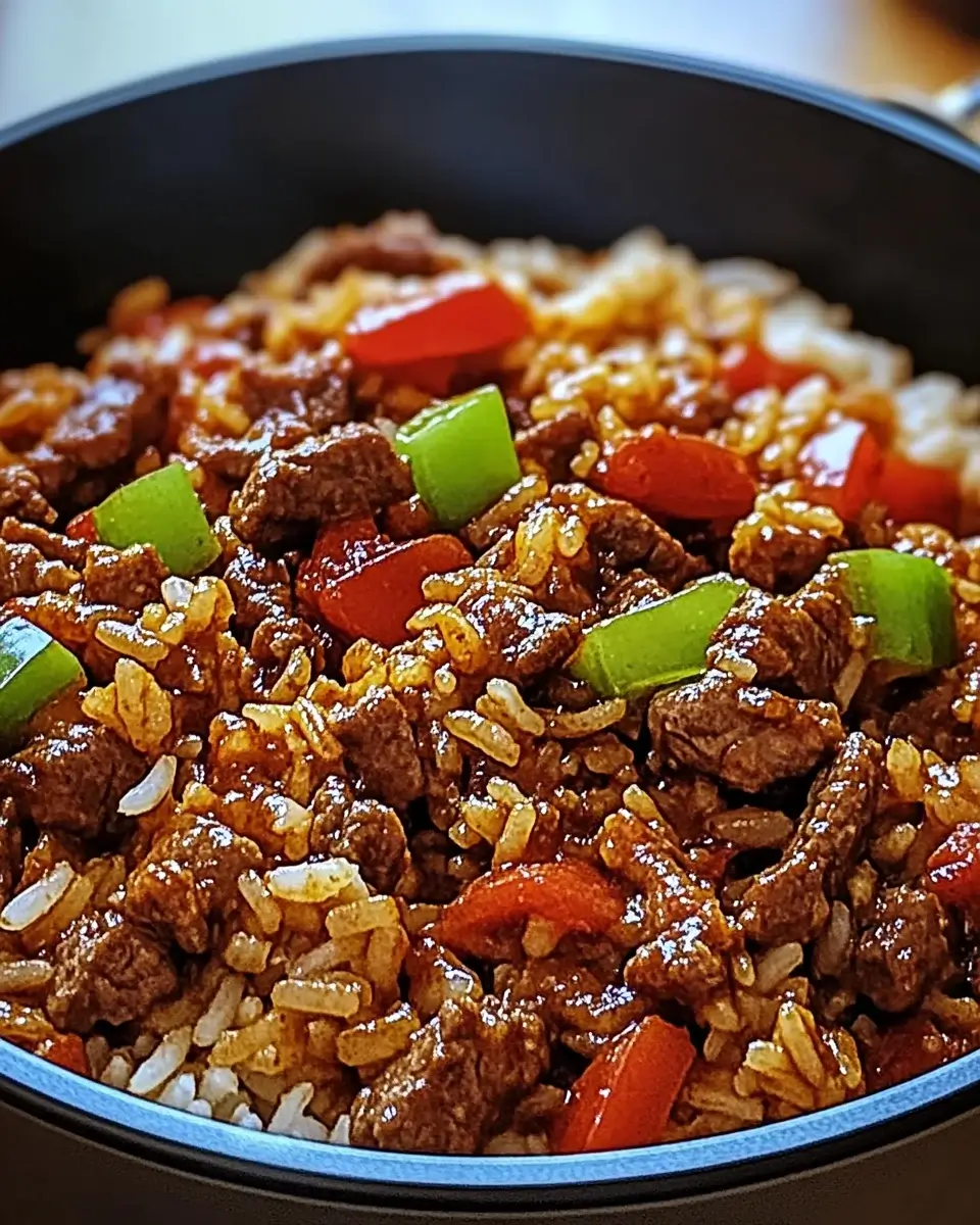 Smoky Honey Chili Beef and Rice: A Flavorful Delight!