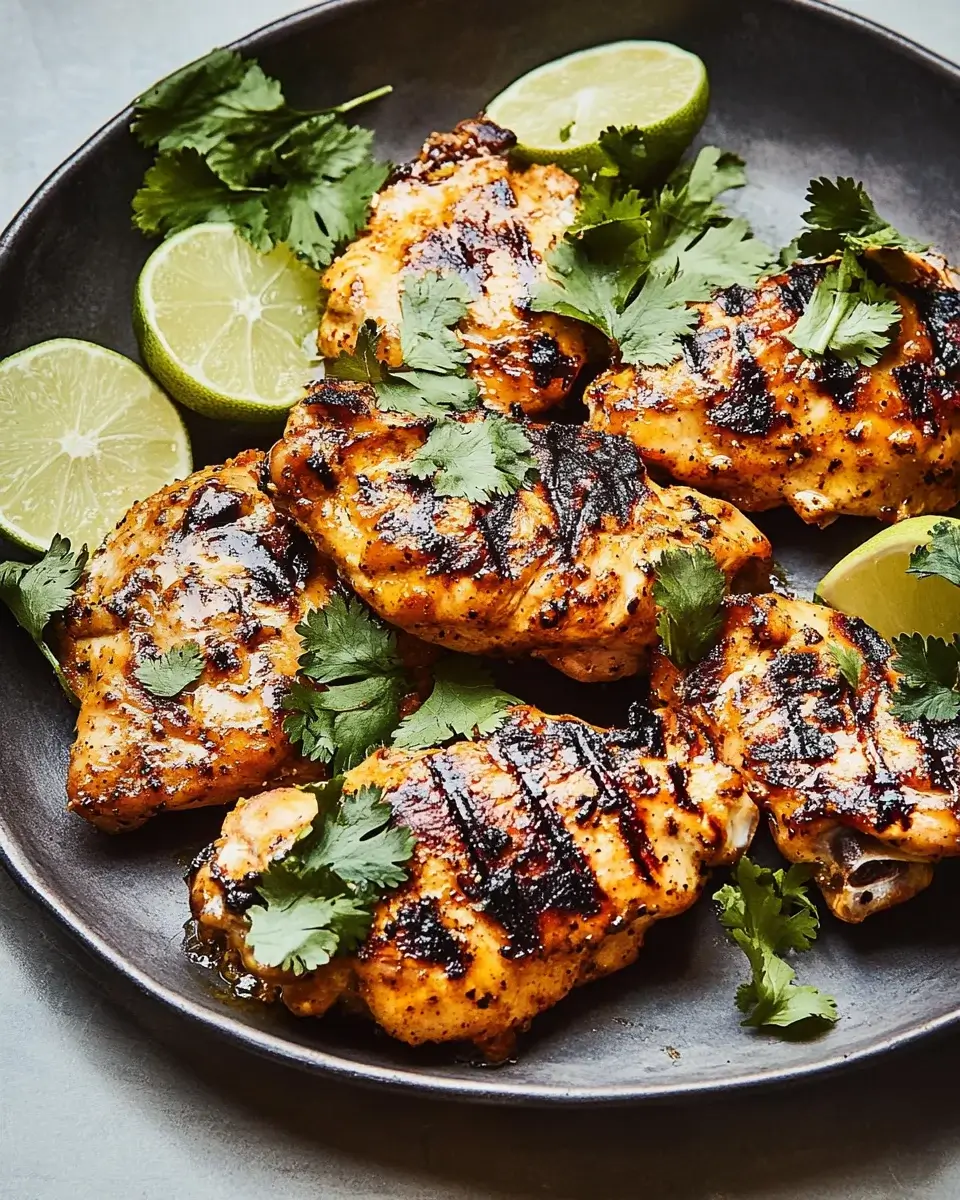 Spicy Coconut Grilled Chicken Thighs: A Flavor Explosion!