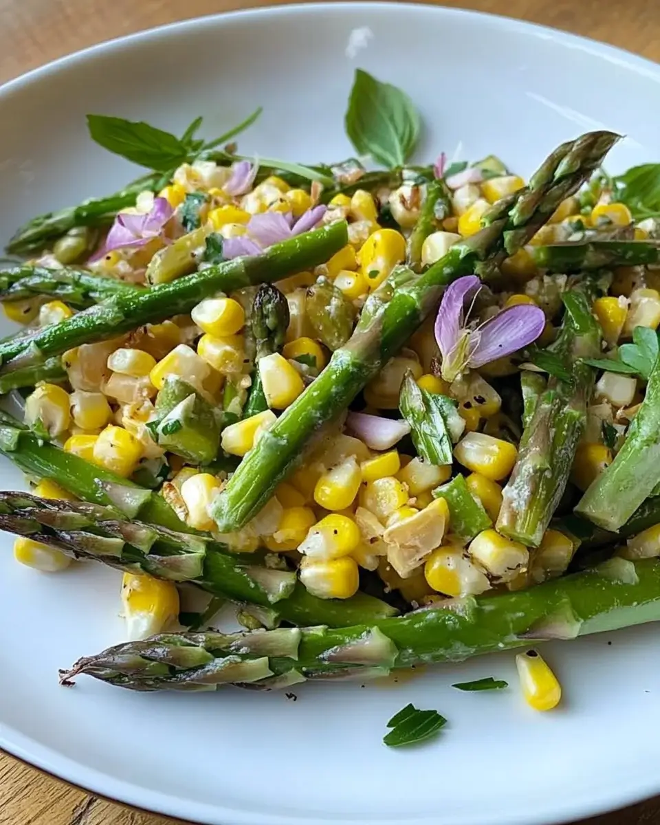 Summer Asparagus and Corn Salad: A Refreshing Delight!