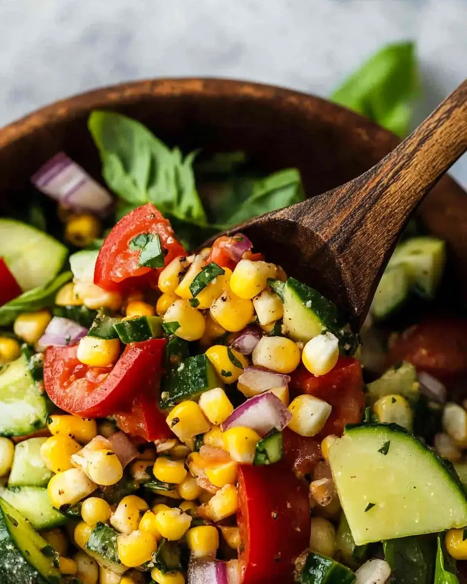 Summer Fresh Corn Salad: A Refreshing Taste Delight!