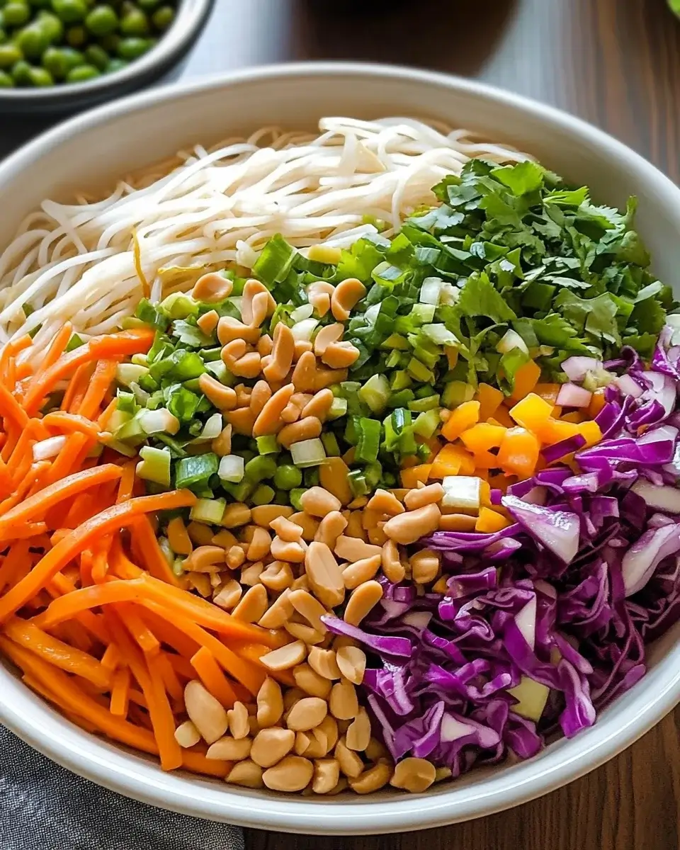 Thai Noodle Salad with Peanut Sauce: A Tasty Delight!