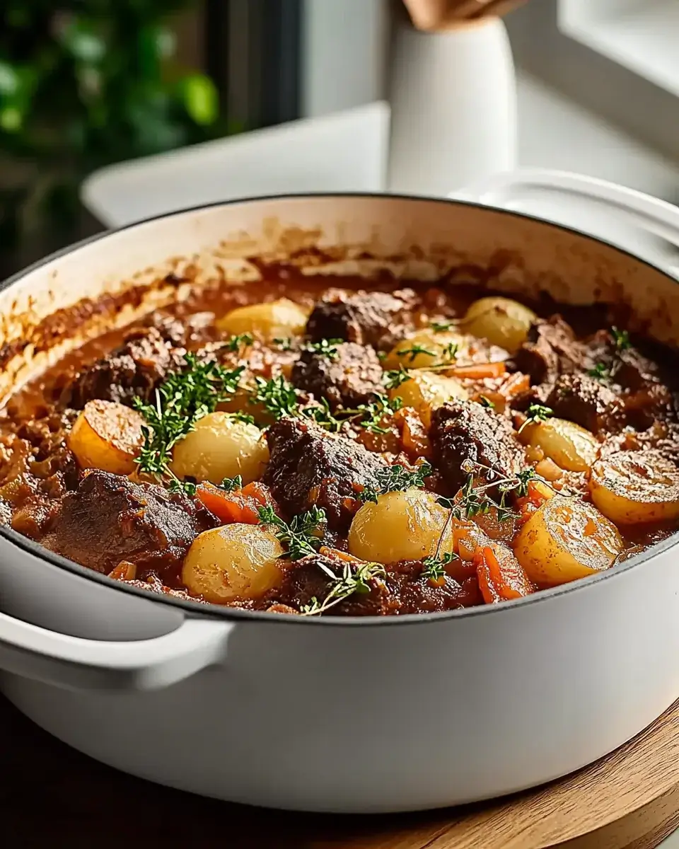 Tuscan Beef Casserole: A Hearty Delight to Savor!
