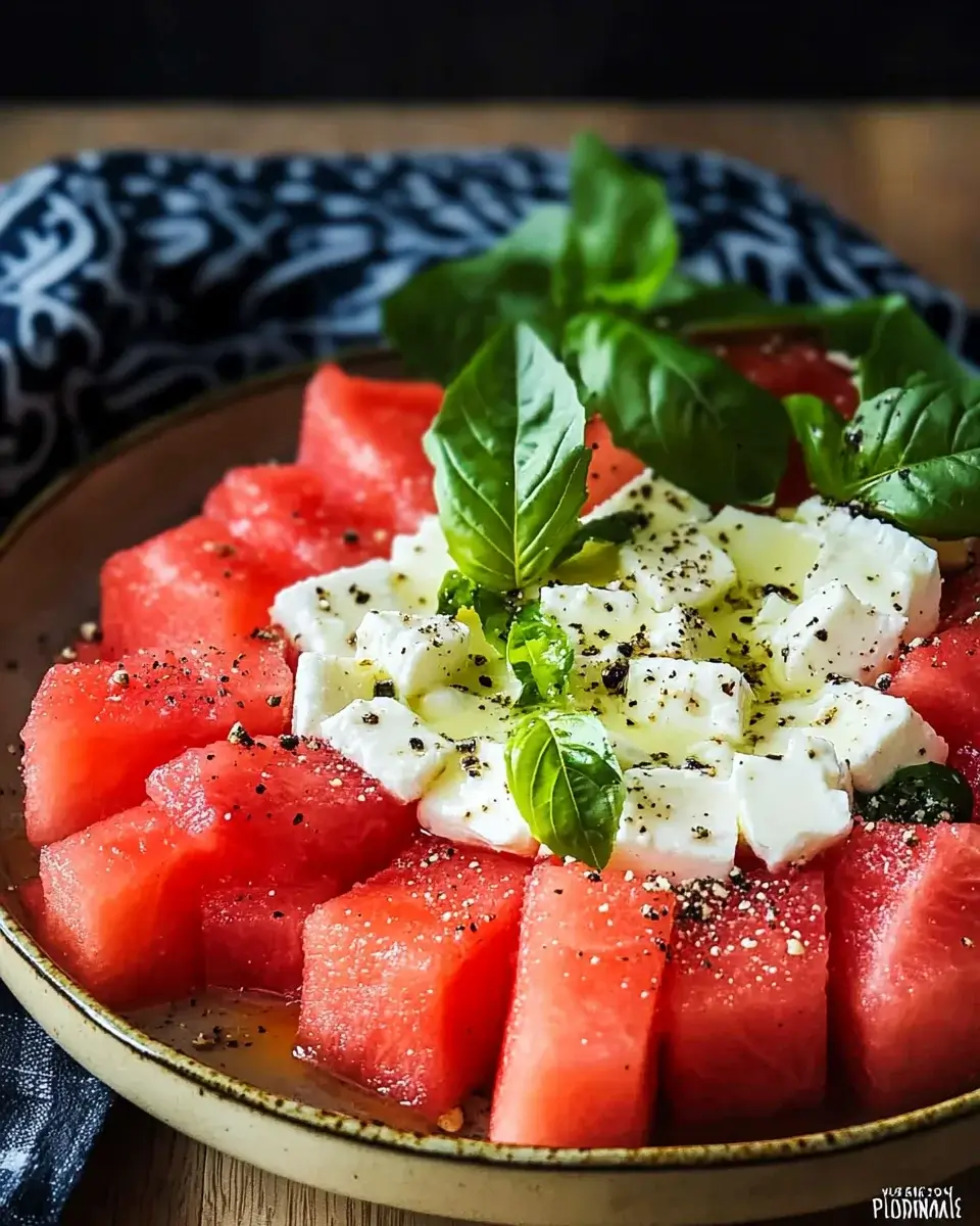 Watermelon Feta Salad: Refreshing Flavor You Must Try!