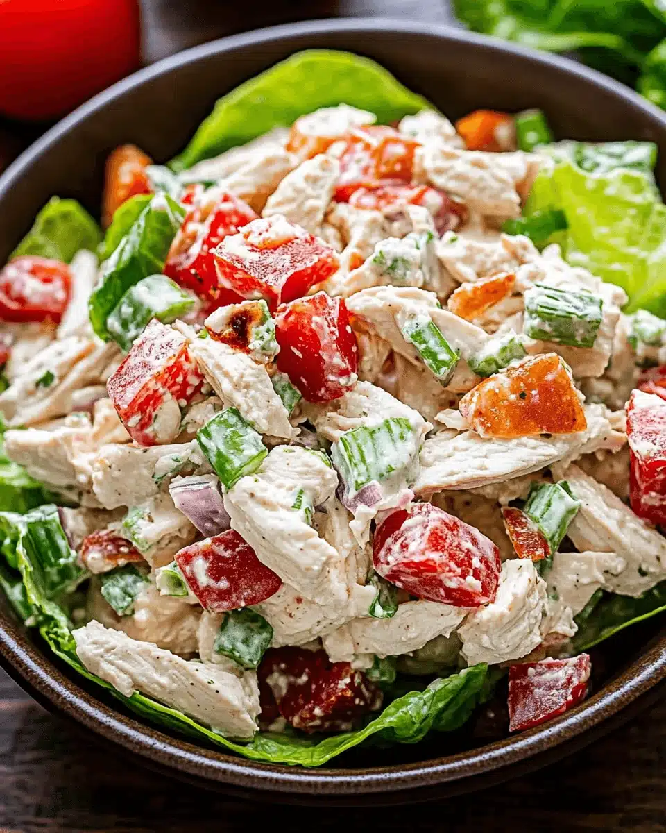BLT Chicken Salad: Discover the Ultimate Recipe Today!