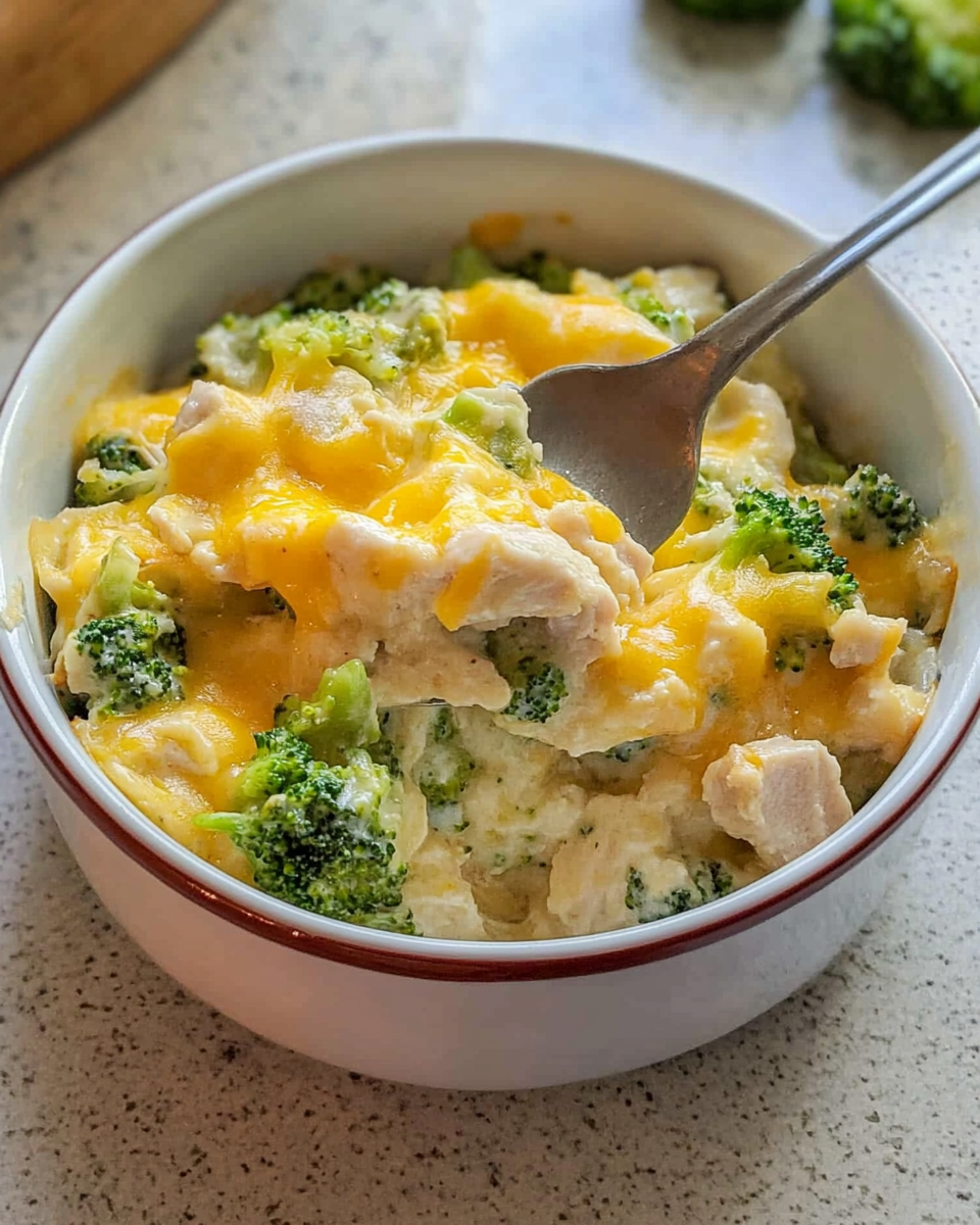 Cheesy Turkey Broccoli Casserole: A Comforting Delight!