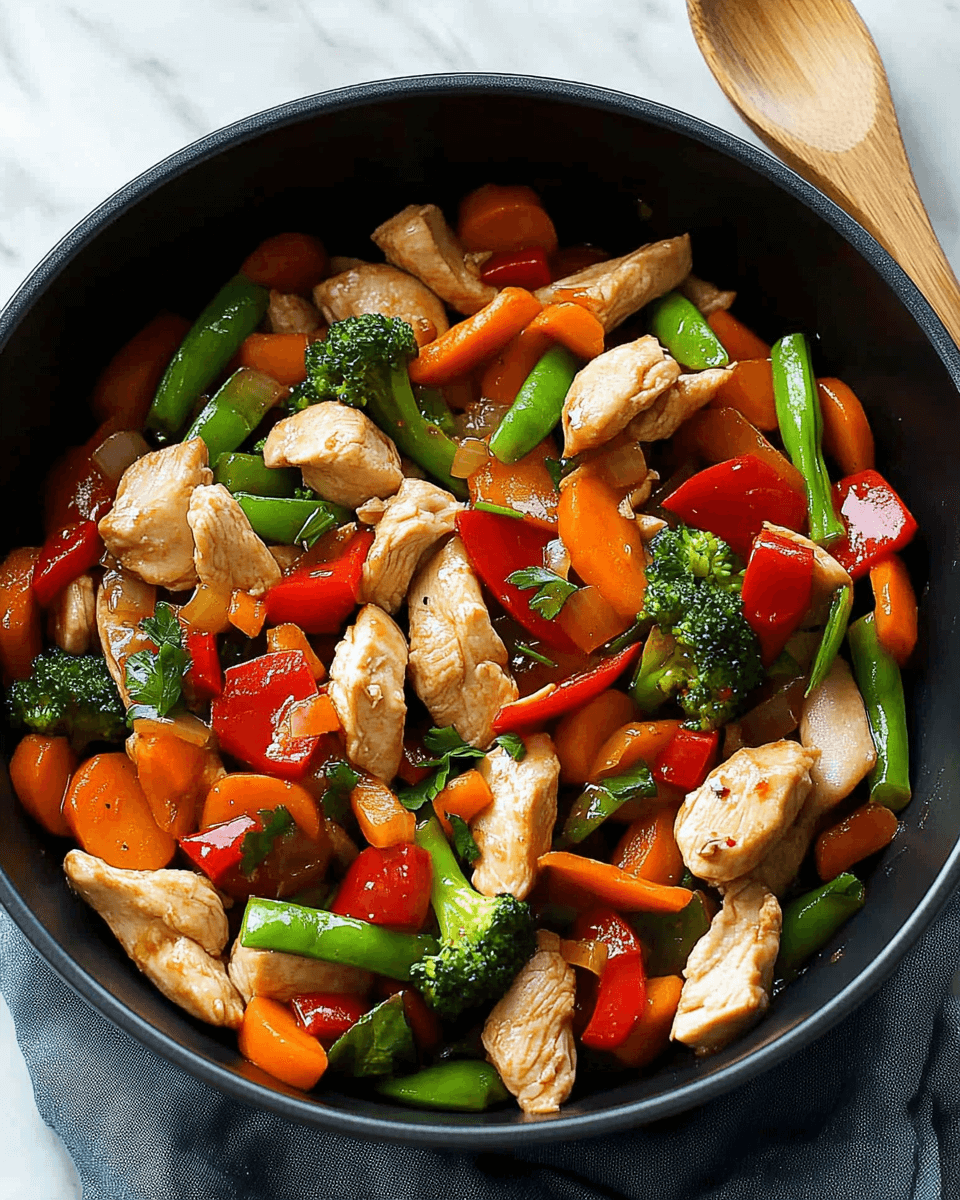 Chicken and Vegetable Stir-Fry: A Quick, Tasty Recipe!