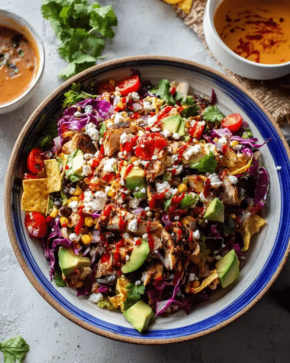 Chipotle Chicken Chopped Salad: A Flavorful Delight!