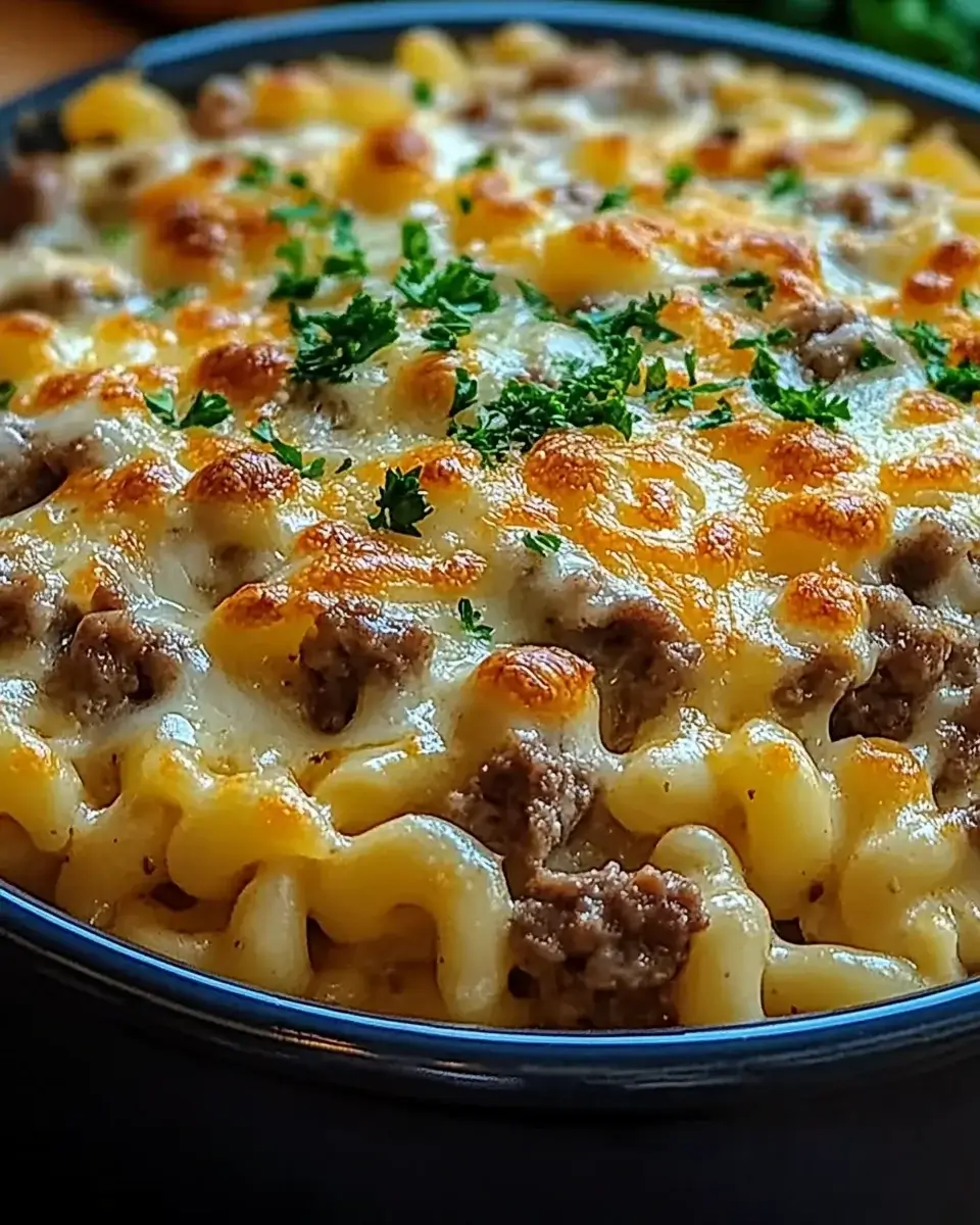 Creamy Beef Noodle Casserole: A Simple Comfort Dish!