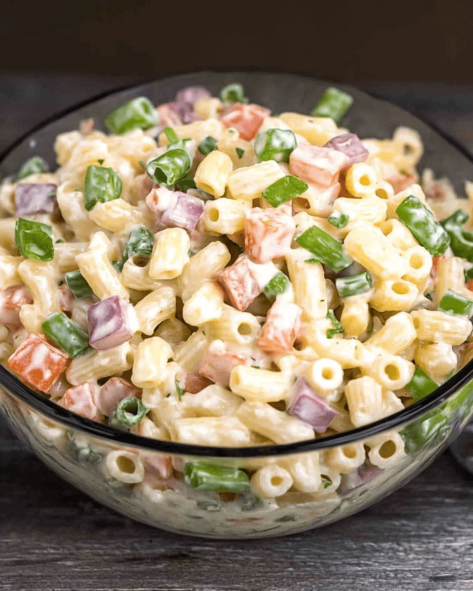 Creamy Ditalini Pasta Salad: Discover the Perfect Recipe!