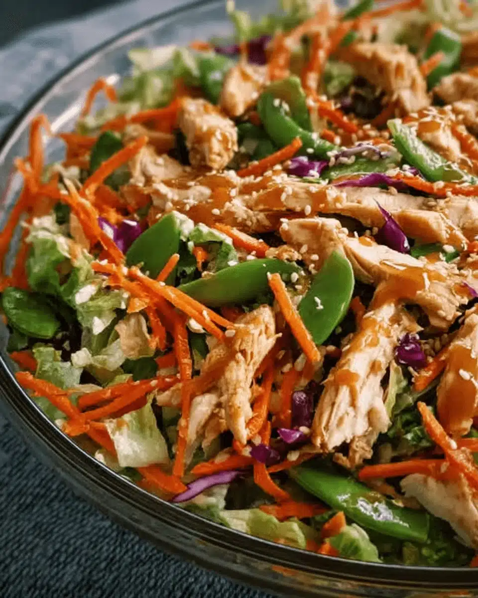 Crispy Chinese Chicken Salad: A Crunchy Delight Awaits!