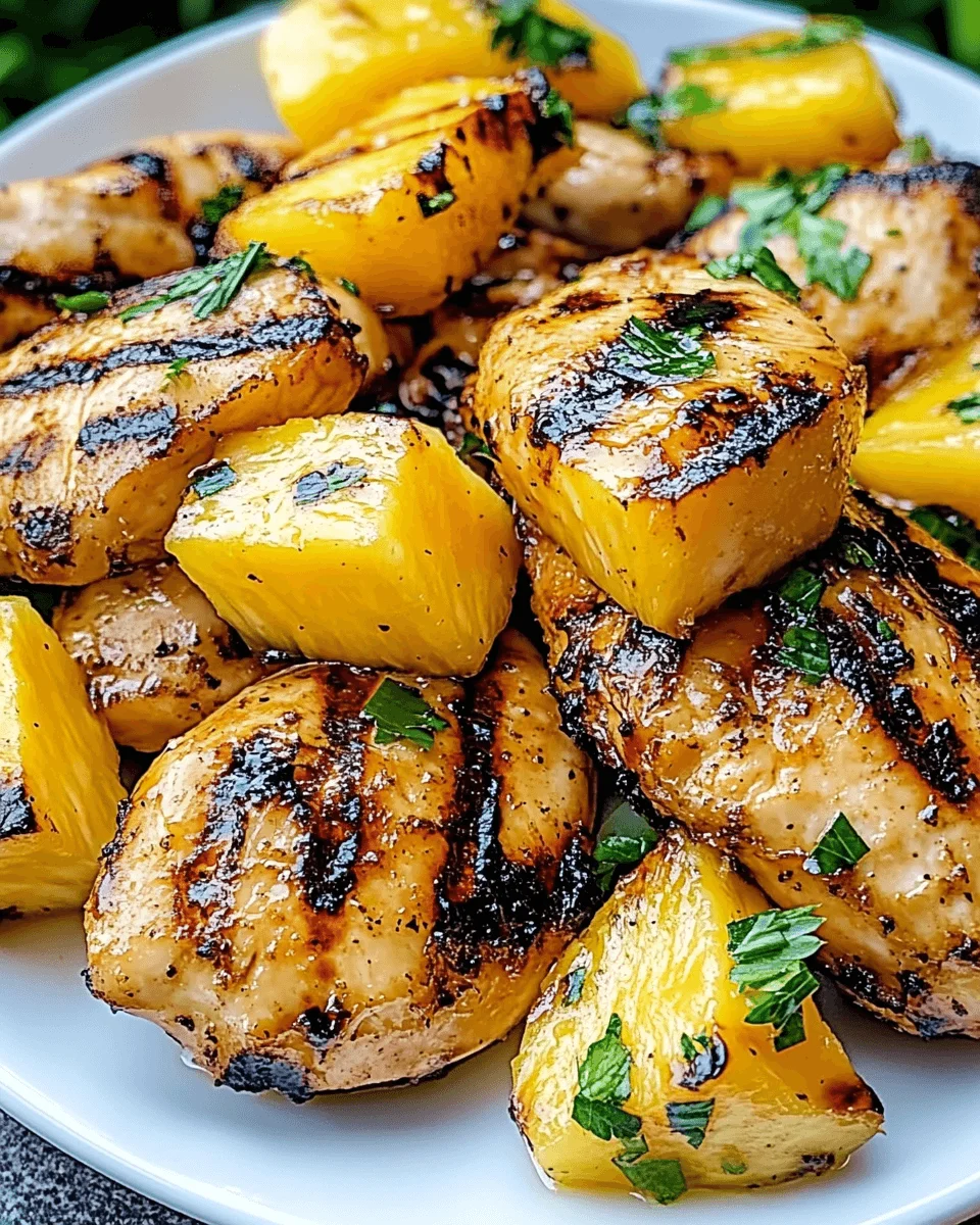 Grilled Mango Pineapple Chicken: A Flavorful Delight Awaits!