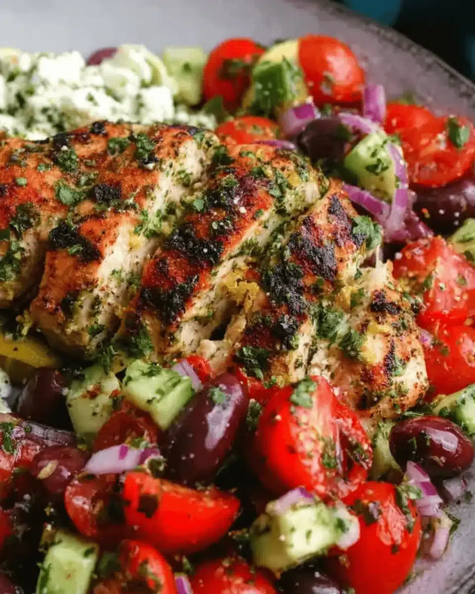 Lemon Oregano Chicken with Mediterranean Salsa Recipe Unveiled!