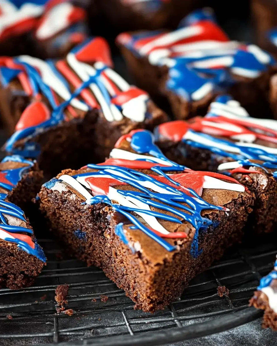 Patriotic Star Brownies: A Fun Festive Treat Recipe!