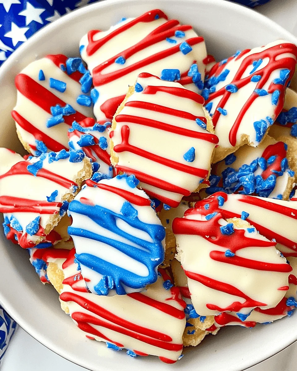 Red, White, and Blue Chocolate-Covered Chips Recipe Revealed!