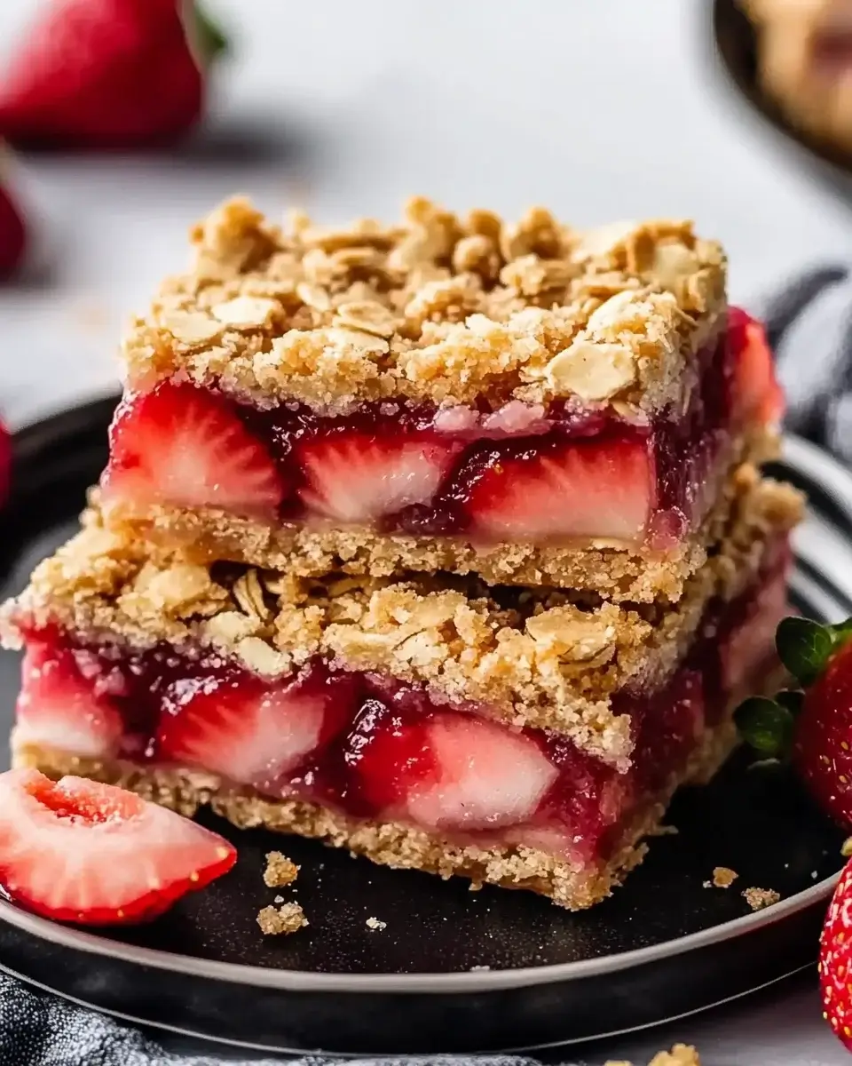 Strawberry Rhubarb Crumble Bars: Bake Joyful Treats Today!