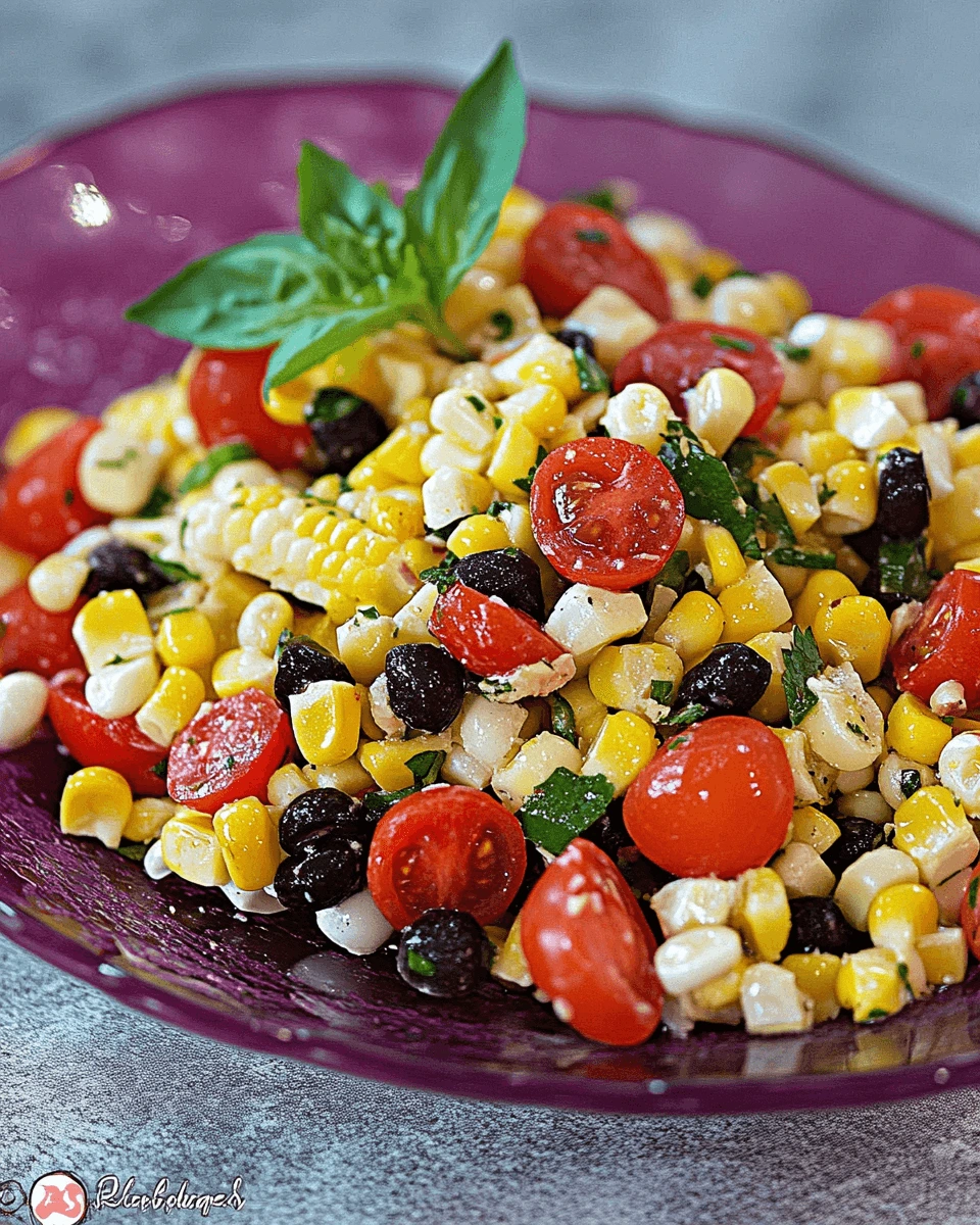 Sweet Corn Salad: A Refreshing Recipe to Try Today!