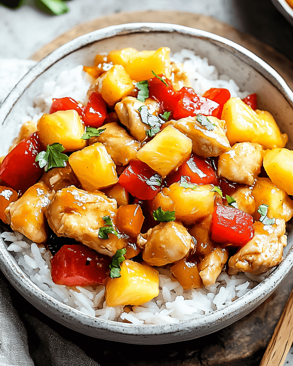Sweet and Savory Pineapple Chicken Stir-Fry Recipe Awaits!