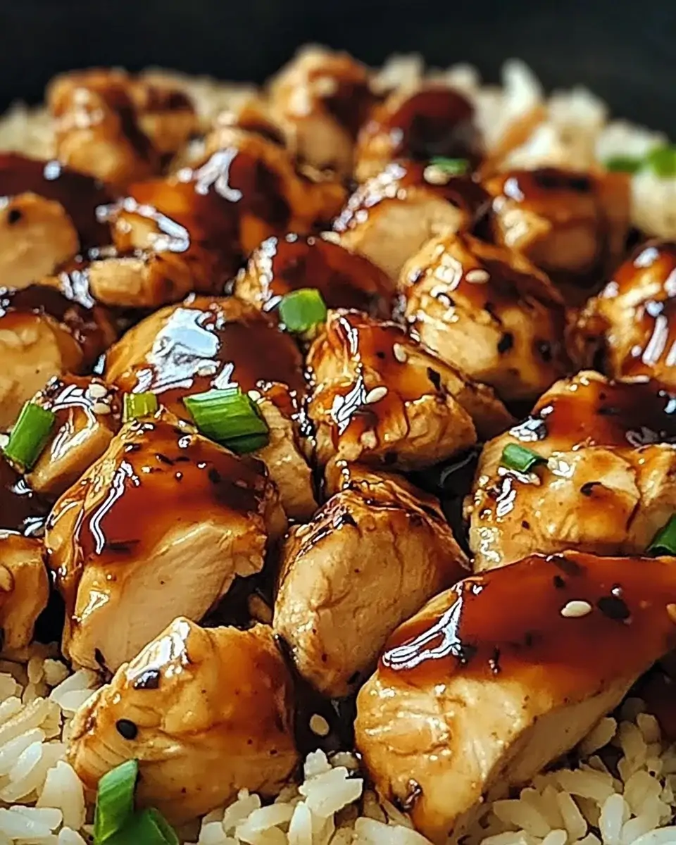 Sweet and Spicy Honey BBQ Chicken and Rice Recipe Revealed!