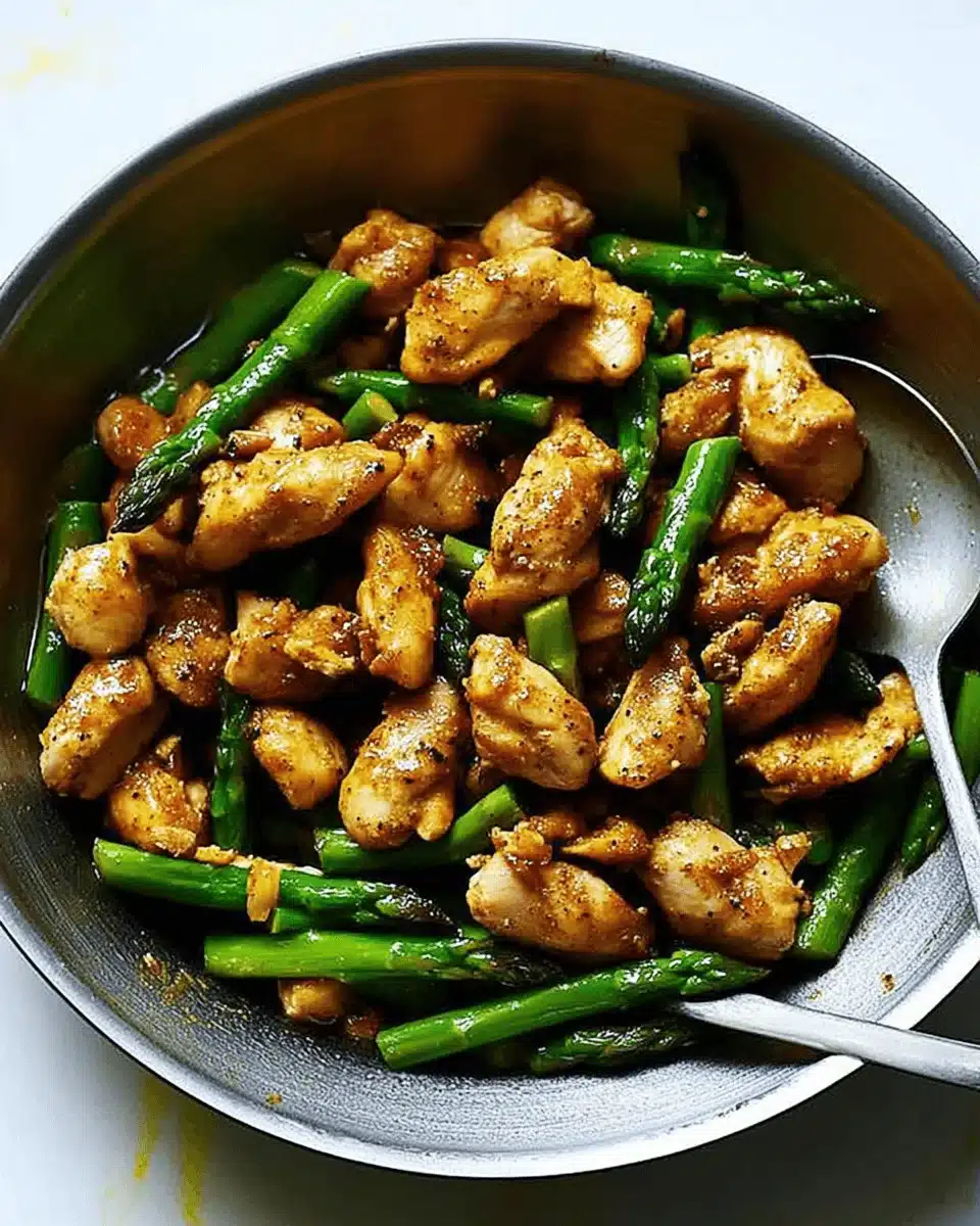Turmeric Black Pepper Chicken with Asparagus Recipe Awaits!