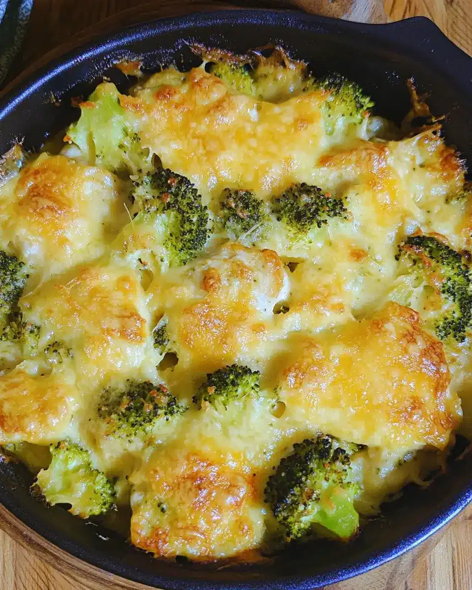 Cheesy Broccoli Chicken Bake: A Simple Dinner Delight!