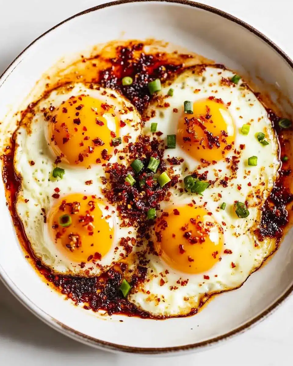 Chili Crisp Fried Eggs: A Flavorful Delight to Savor!