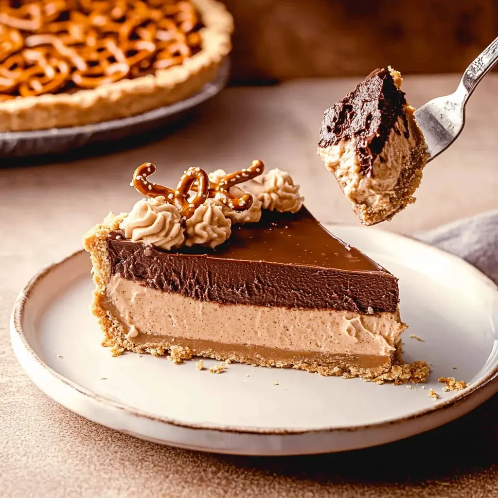Chocolate Peanut Butter Pretzel Pie: A Must-Try Delight!