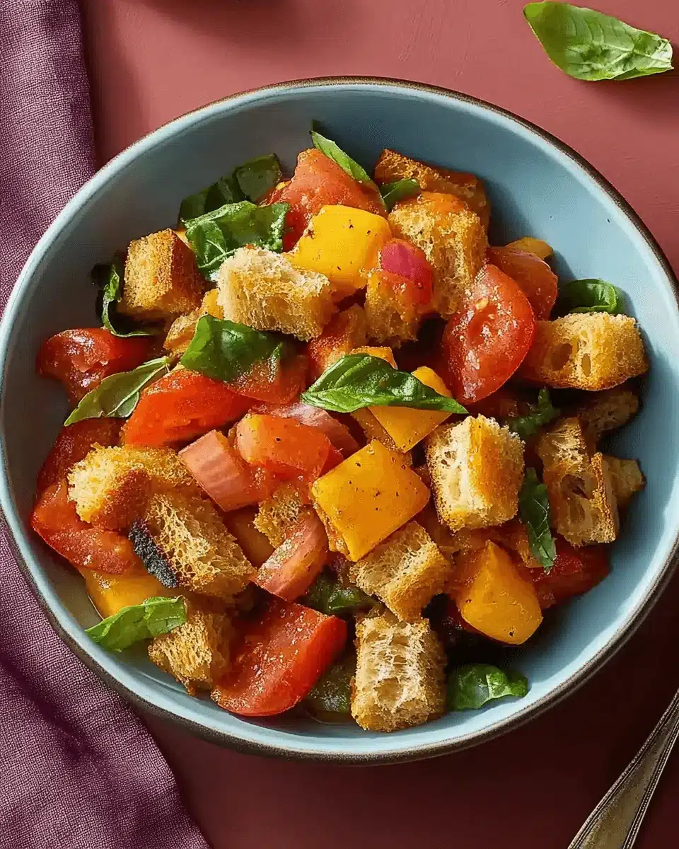 Classic Panzanella Salad: A Fresh Take on Tradition!
