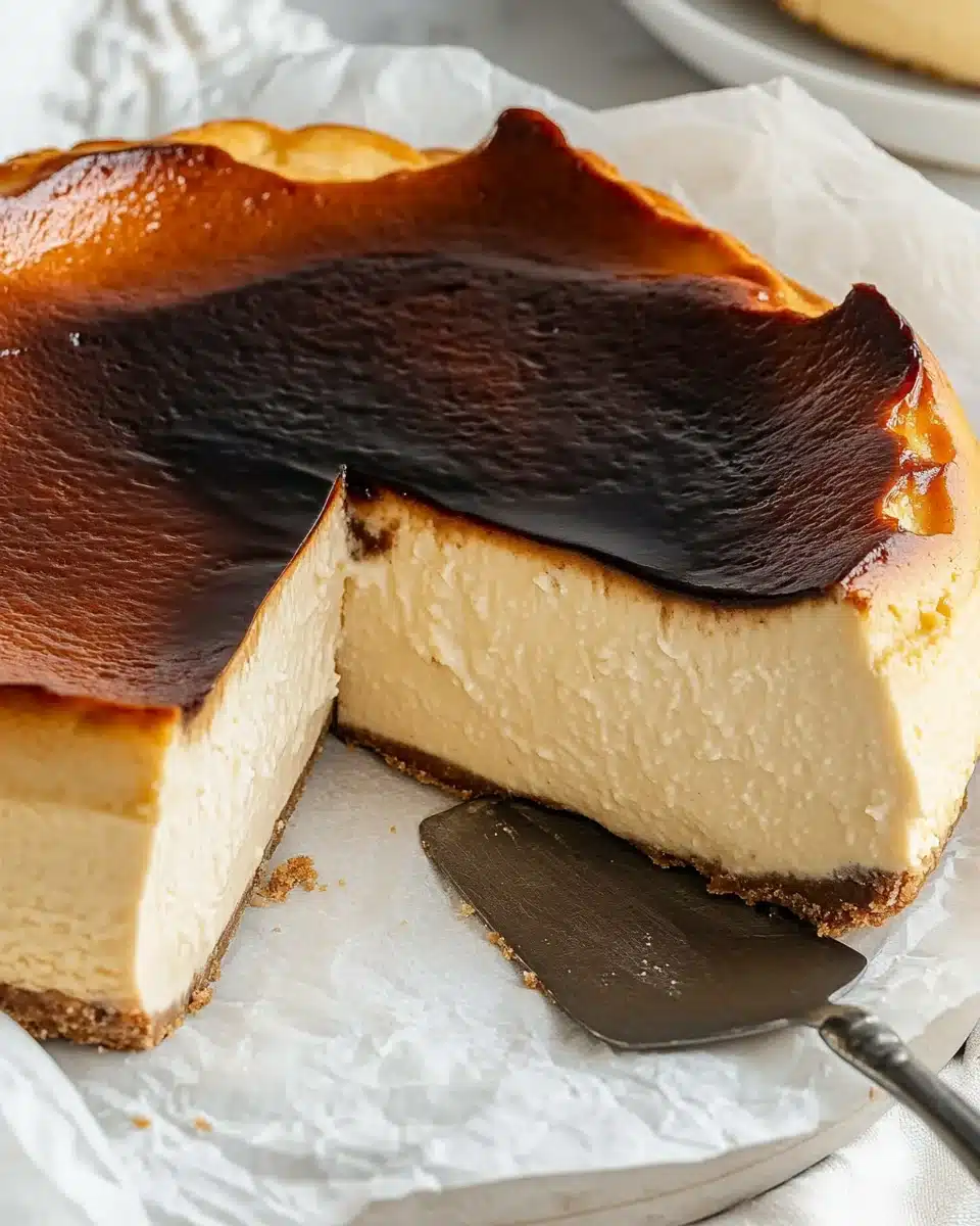 Creamy Vegan Basque Cheesecake: A Delightful Recipe!