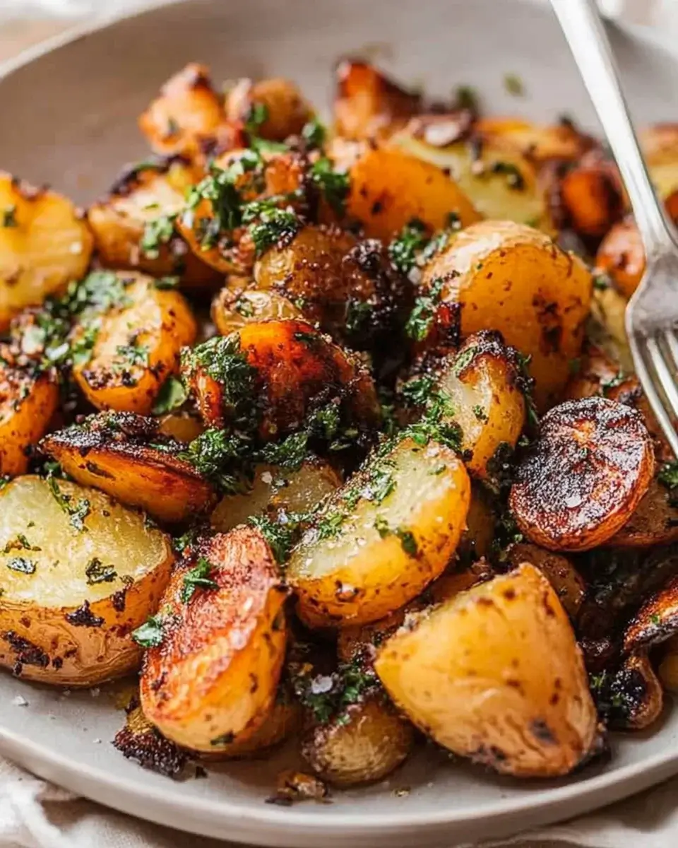 Crispy Roasted Potatoes with Salted Lemon: A Must-Try!