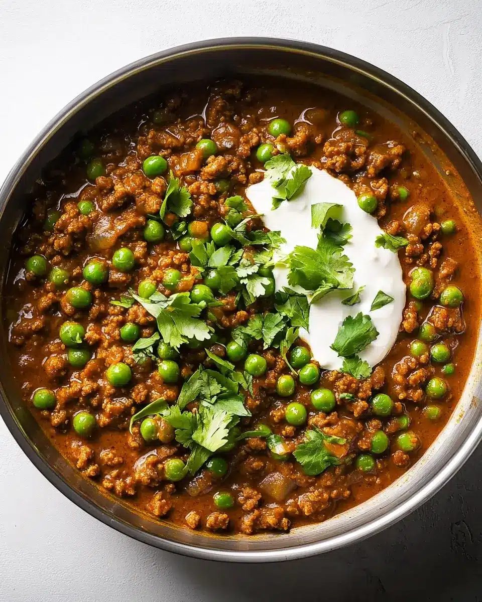 Curried Ground Beef with Peas: Discover This Easy Recipe!