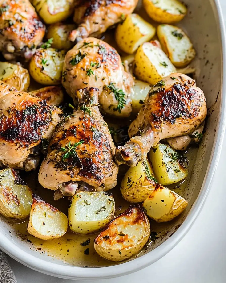 Greek Lemon Chicken and Potatoes: A Flavorful Delight!